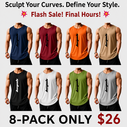 Men's Gym Athletic Casual Tank Tops
