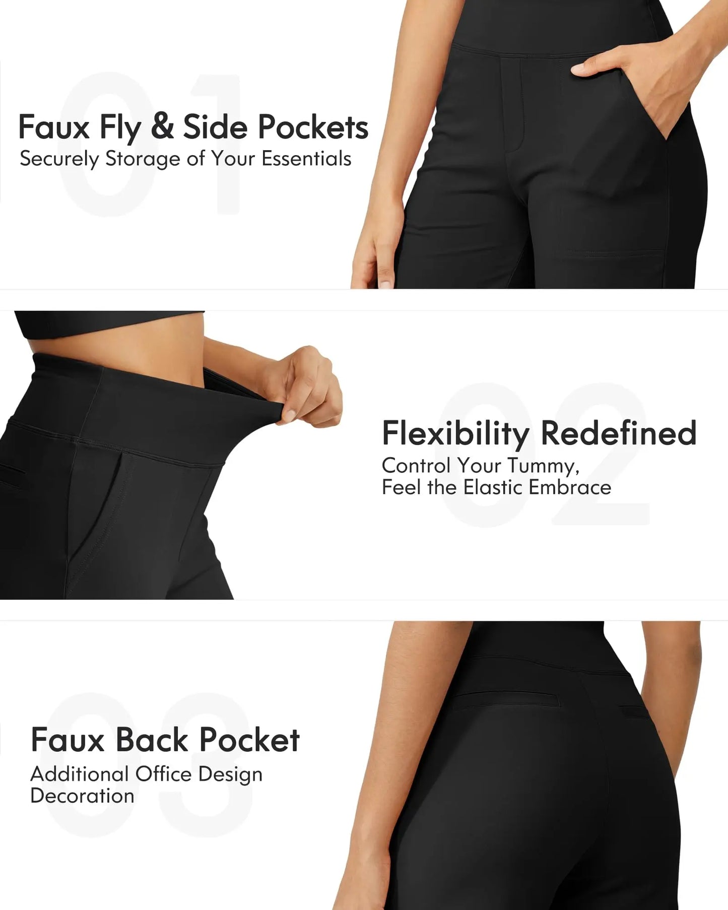 This Week's Special Price💥Women's Wide Leg Yoga Capri Pants with Pockets