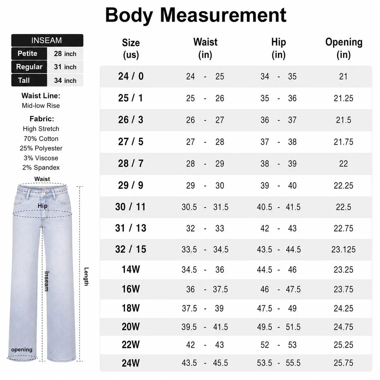 🏆BBL Vintage Wash Plus-Size Jeans -Stretchy, Straight Leg & Butt-Lifting Fit