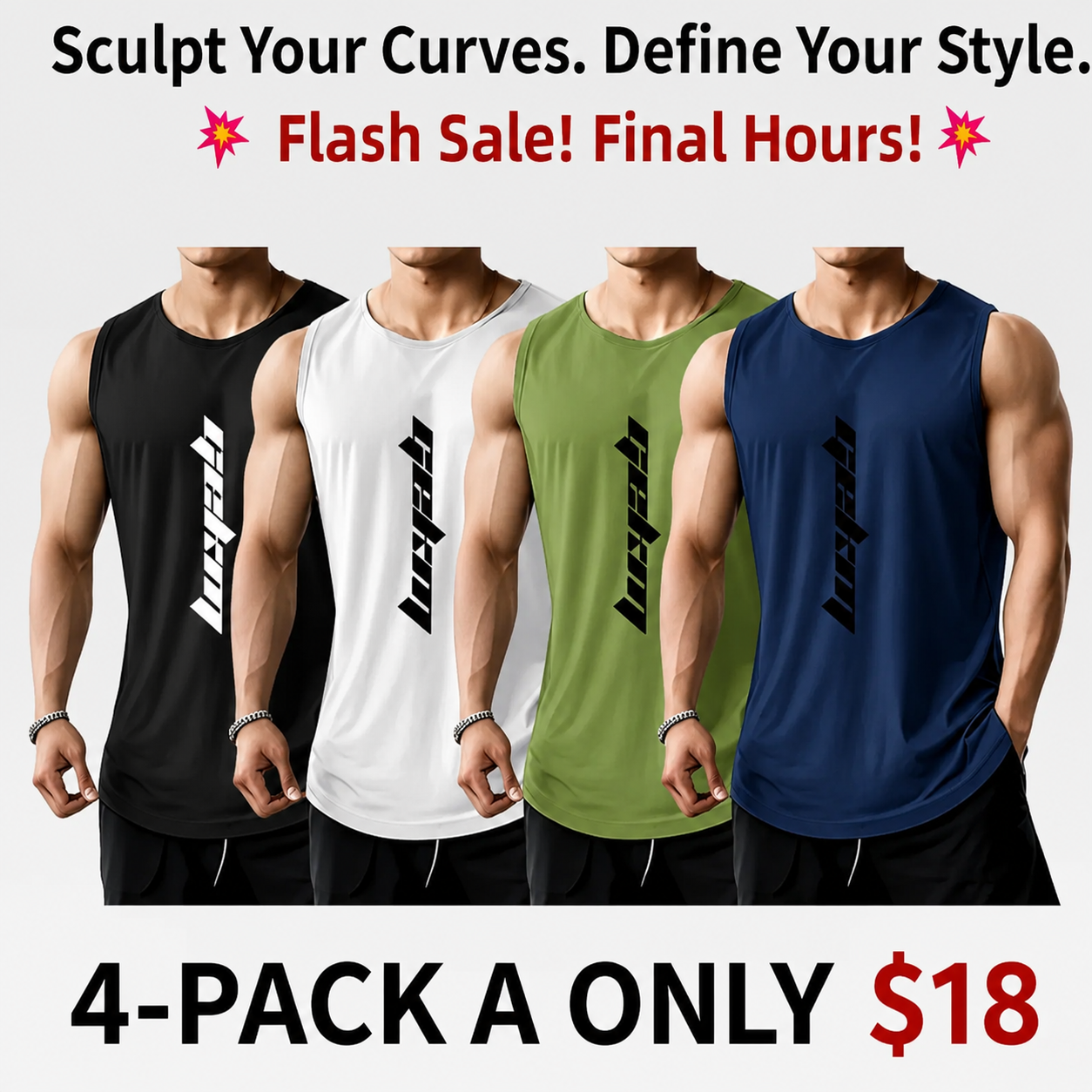 Men's Gym Athletic Casual Tank Tops