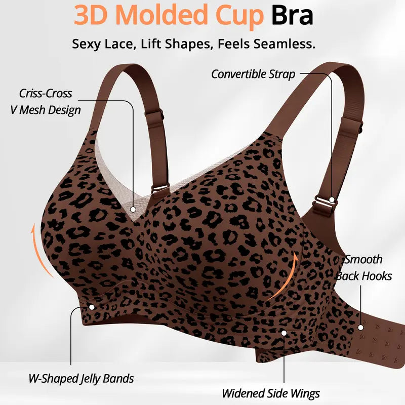 🔥 BESTSELLER | 10PCS $27.99 | Women Jelly Bras Wirefree Full Coverage