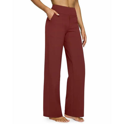 ✨ Women’s High-Waisted Wide-Leg Pants with Pockets | Flattering Fit & All-Day Comfort