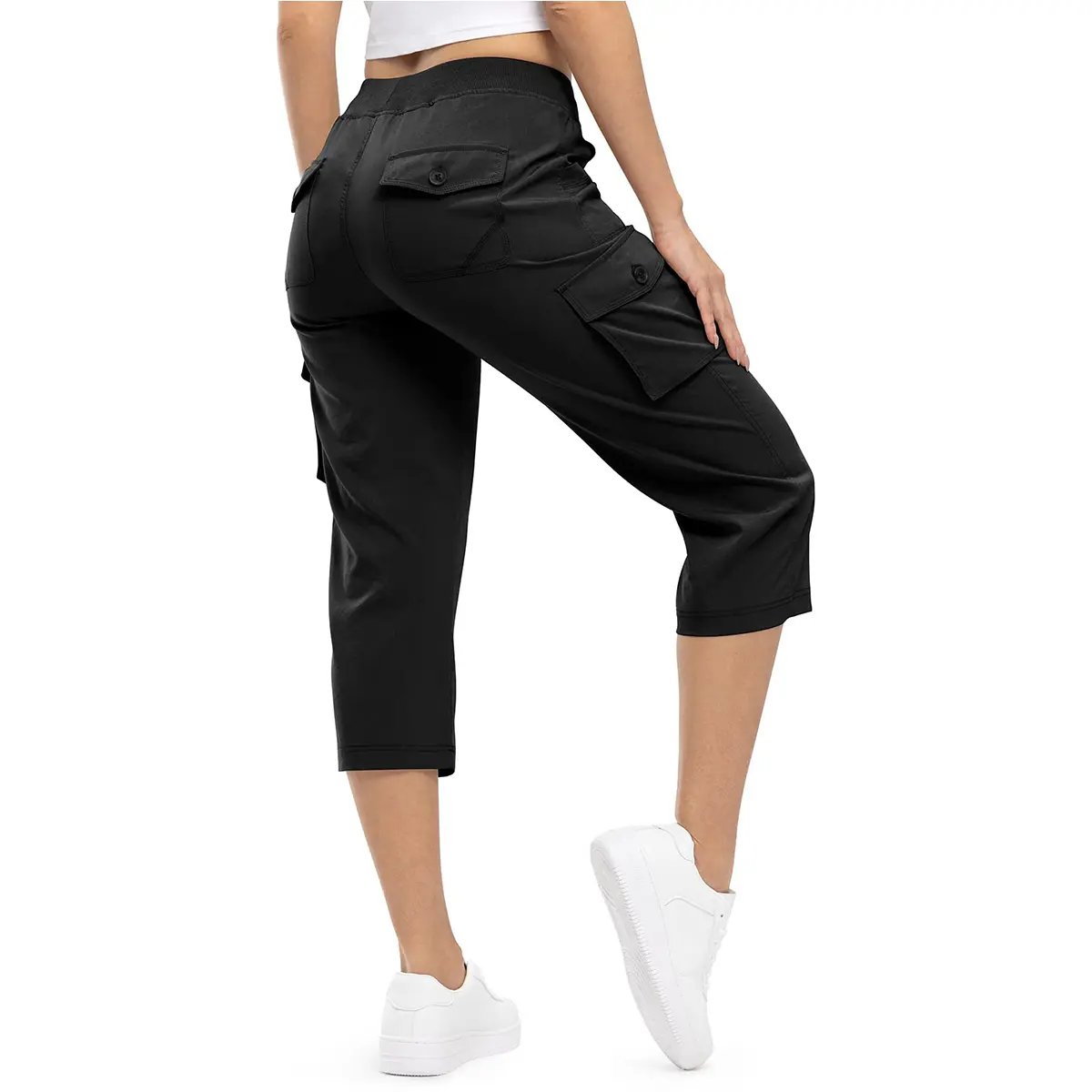 This Week's Special Price💥Women's Lightweight Hiking Capris: Quick-Dry, 6 Pockets, Loose Fit