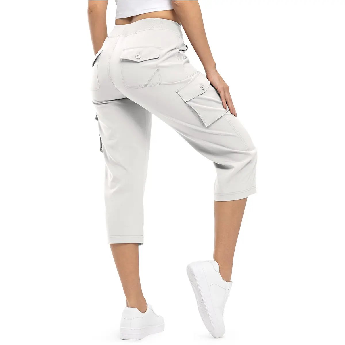 This Week's Special Price💥Women's Lightweight Hiking Capris: Quick-Dry, 6 Pockets, Loose Fit