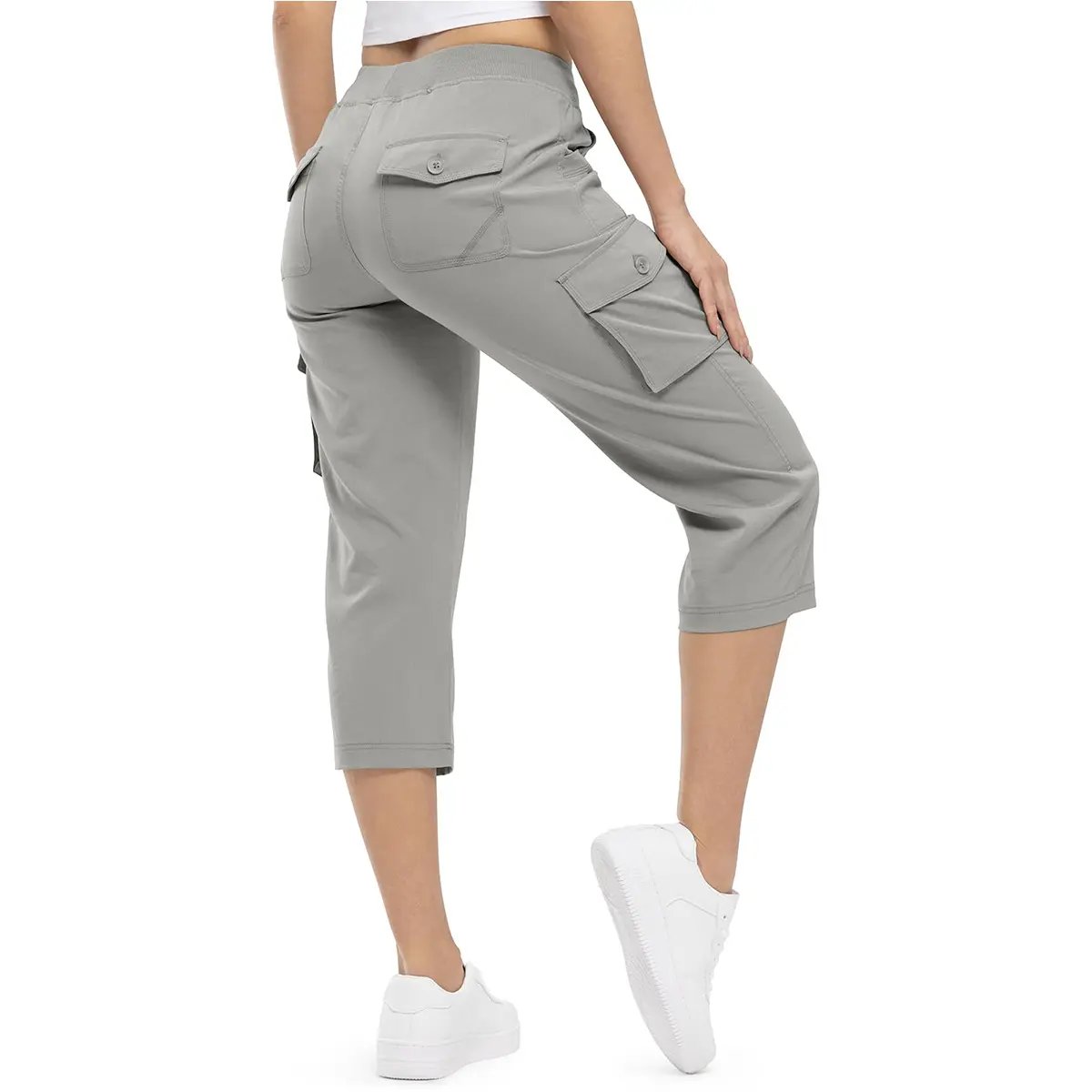 This Week's Special Price💥Women's Lightweight Hiking Capris: Quick-Dry, 6 Pockets, Loose Fit