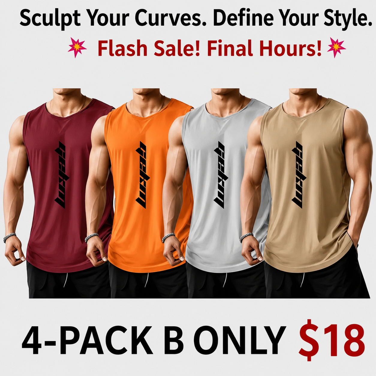 Men's Gym Athletic Casual Tank Tops