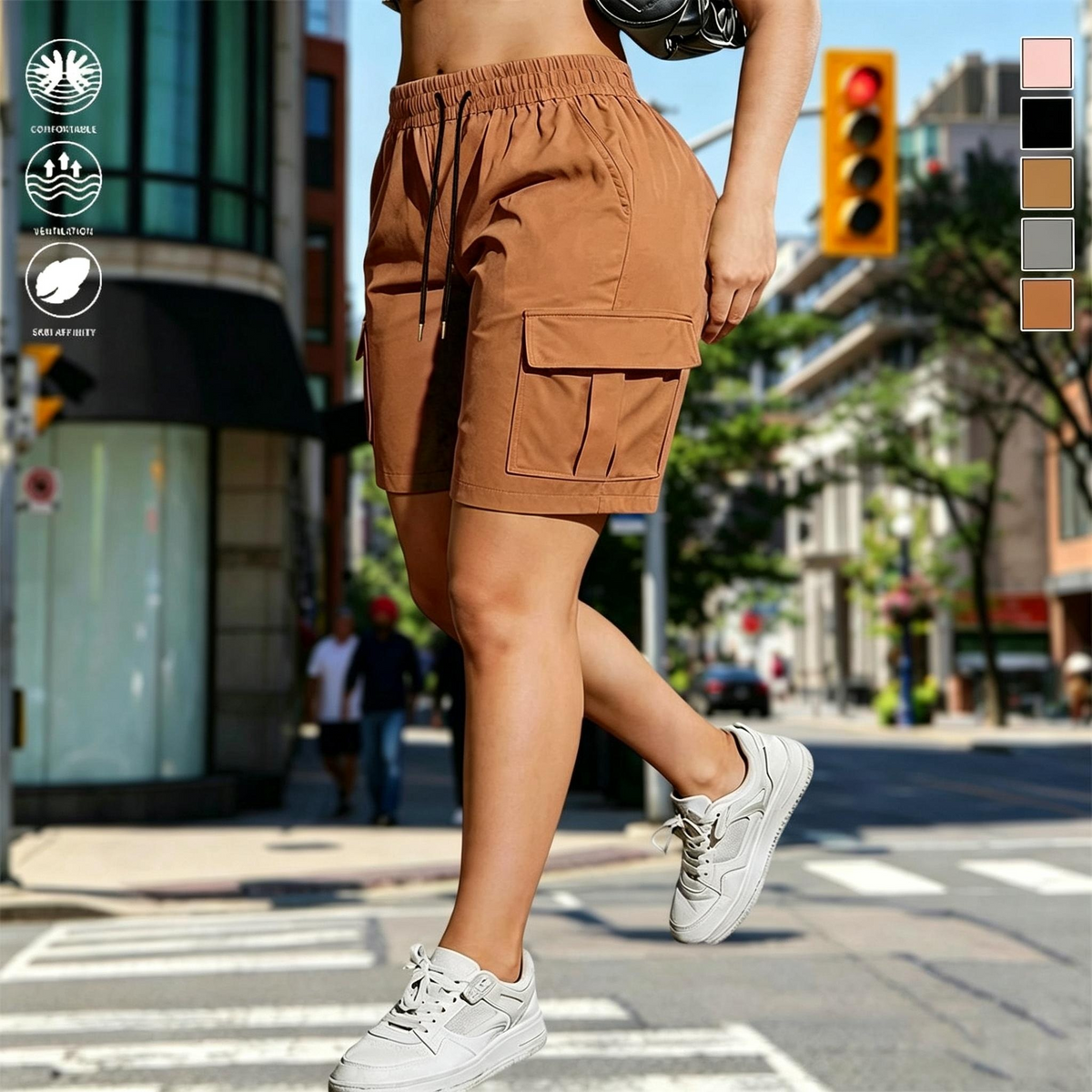 🔥 LIMITED STOCK ALERT 🔥Women’s outdoor cargo shorts