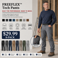 Brown+Black+Khaki+Navy+Stone+Charcoal +Coyote+Army Green(8 Pants Together)