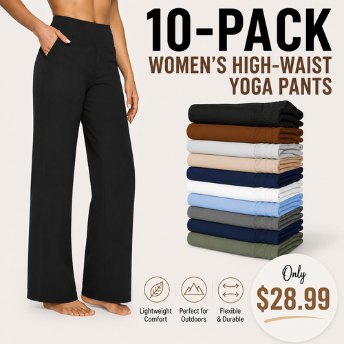 This Week's Special Price💥Women's High-Waist Yoga Pants with Pockets
