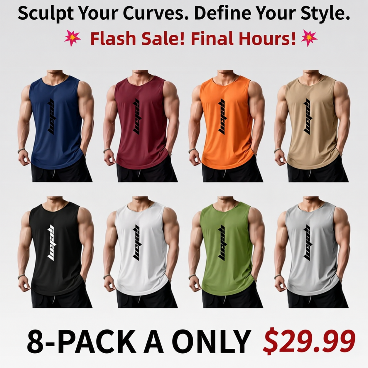 Men's Gym Athletic Casual Tank Tops