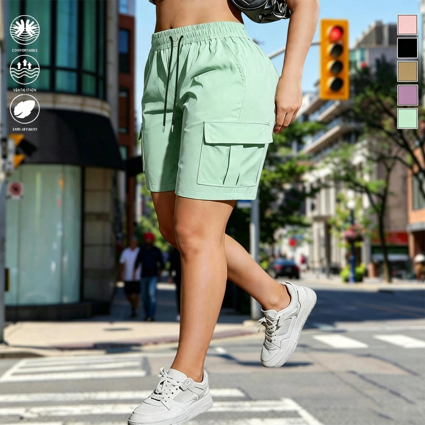 🔥 LIMITED STOCK ALERT 🔥Women’s outdoor cargo shorts