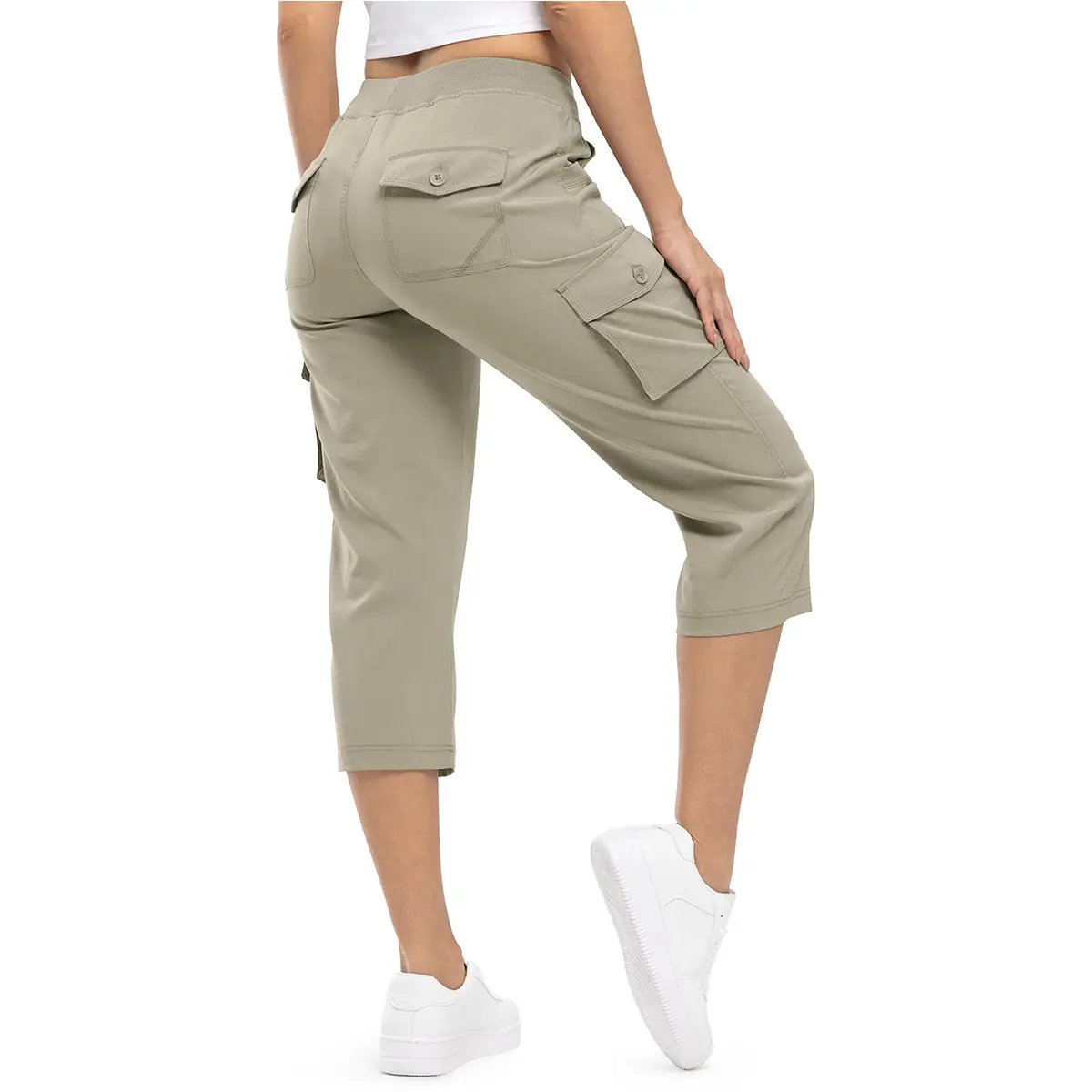 This Week's Special Price💥Women's Lightweight Hiking Capris: Quick-Dry, 6 Pockets, Loose Fit