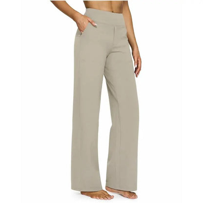 ✨ Women’s High-Waisted Wide-Leg Pants with Pockets | Flattering Fit & All-Day Comfort