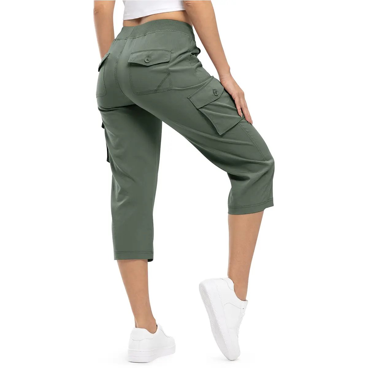 This Week's Special Price💥Women's Lightweight Hiking Capris: Quick-Dry, 6 Pockets, Loose Fit