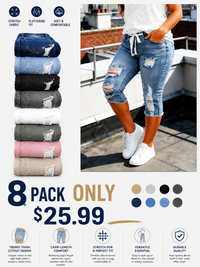 🔥8-PACK JEANS(All colors)