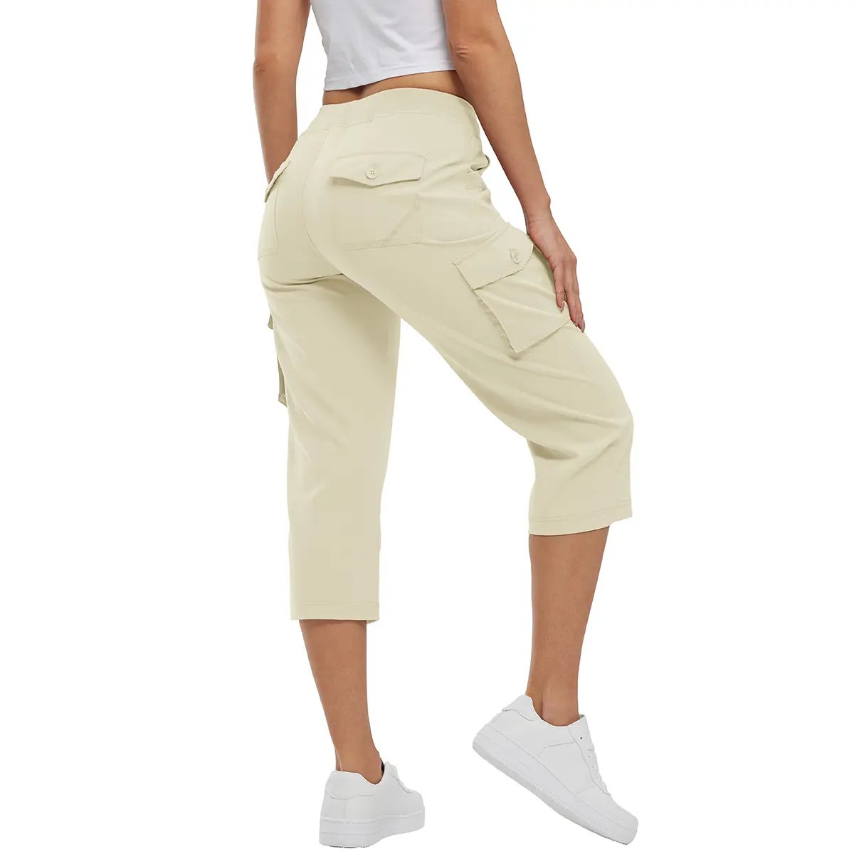 This Week's Special Price💥Women's Lightweight Hiking Capris: Quick-Dry, 6 Pockets, Loose Fit